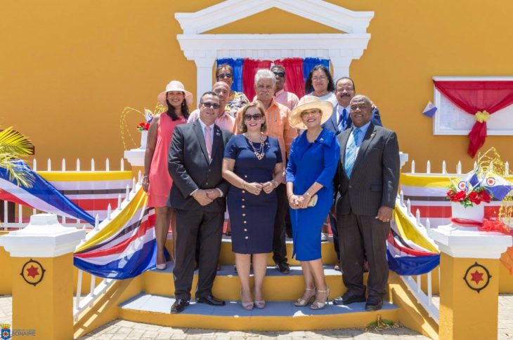 Prime Minister of Aruba Evelyn Wever-Croes at Bonaire Day Celebration